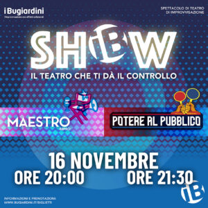 iB Show Serata Completa - Standard Ticket